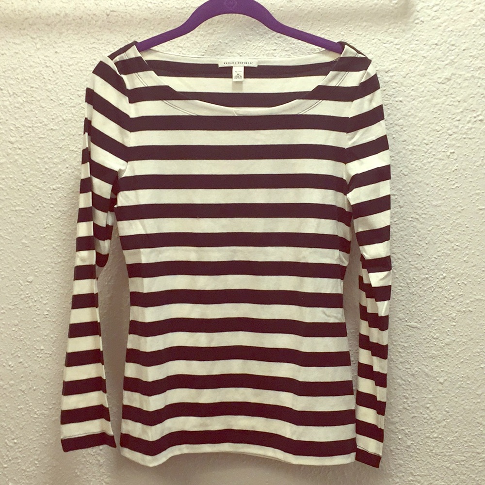 Banana Republic Striped Tee